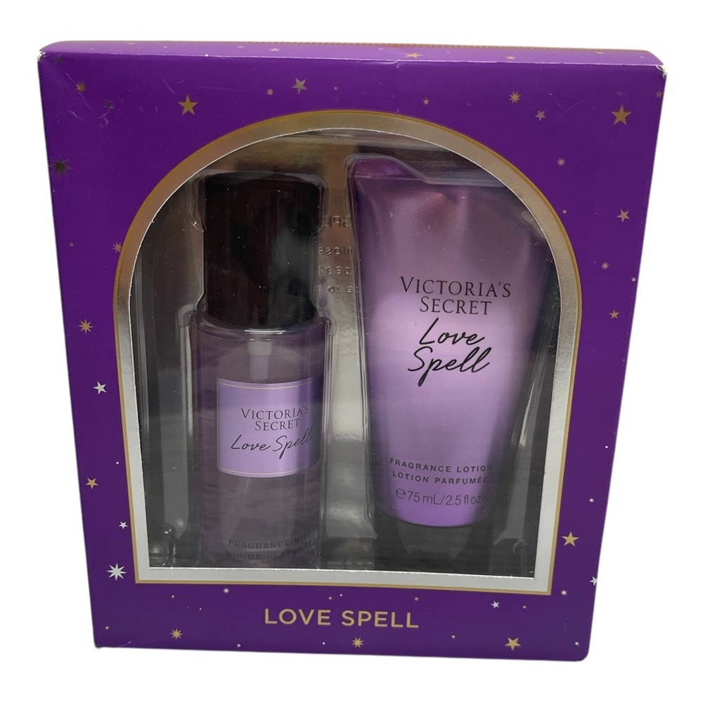 Victoria's Secret Love Spell Gift Set Fragrances Mist And Lotion for Women New